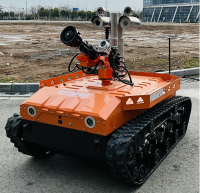 防爆消防滅火偵察機器人 （中型，第10代，360度云臺版本）