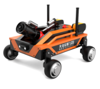 隨車速攻機(jī)器人便攜式電動(dòng)輪式四驅(qū)滅火機(jī)器人(第3代，輪式）