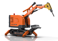 破拆機器人（音視頻傳輸、環(huán)境氣體探測+配備破碎錘、圓盤鋸、液壓剪、夾抓裝置等屬具，具有破拆、切割、剪切、抓取等功能）