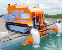 排澇破拆一體化機(jī)器人 （履帶式，2000m³/h）