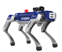 治安巡邏四足機(jī)器狗 （40kg超級(jí)大狗，第7代，集成一體式遙控器+對(duì)講照明+警示燈+自主跟隨）