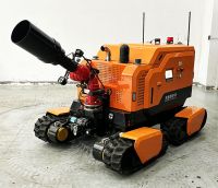 全地形消防滅火機(jī)器人 （第1代，四履帶，油動(dòng)液壓）